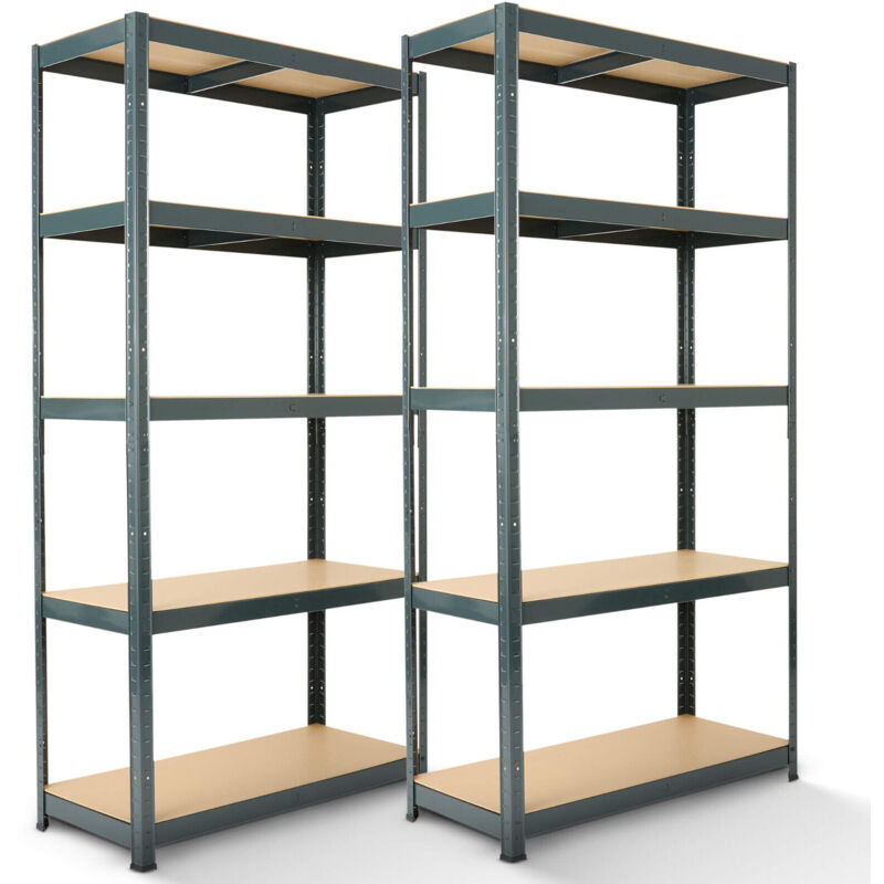 foto del prodotto arebos scaffalature pesanti scaffalature da officina scaffali da ufficio mdf