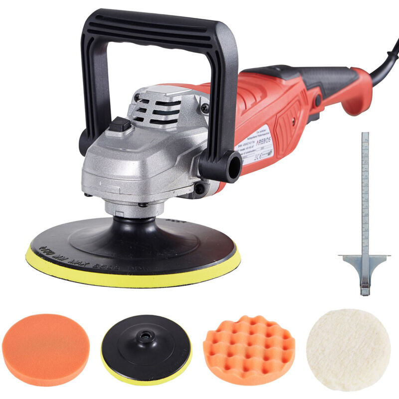 foto del prodotto arebos set di lucidatrice per auto lucidatrice elettrica 2100 w 220 240 v