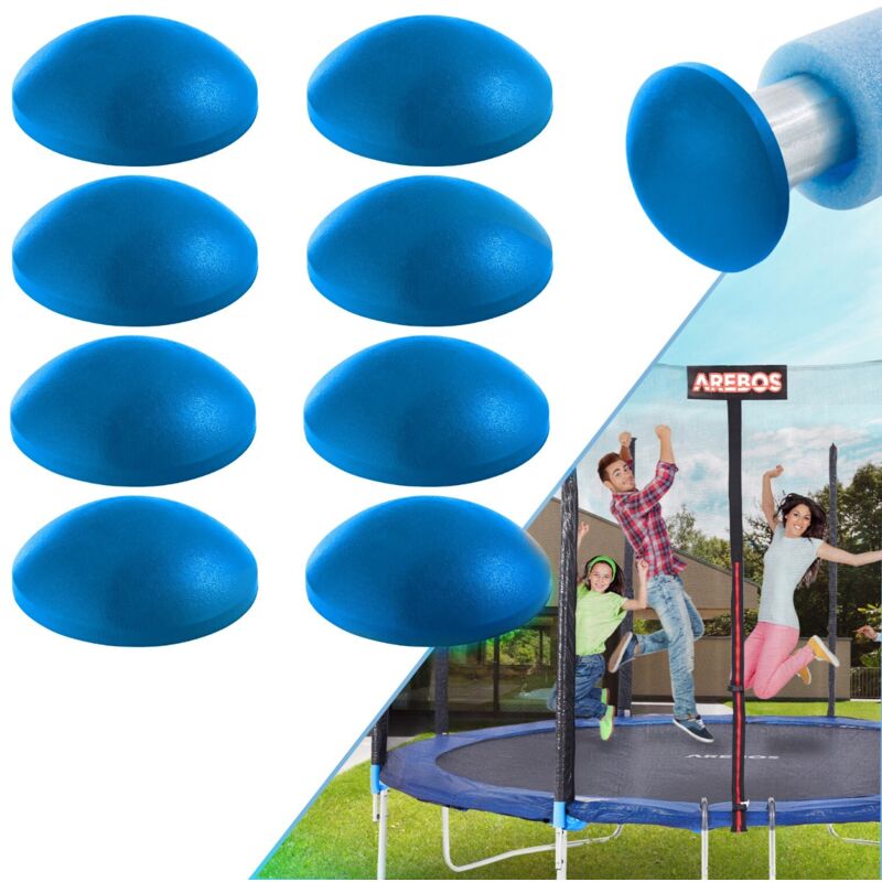 foto del prodotto arebos tappi di chiusura del trampolino 20 mm 8 pezzi