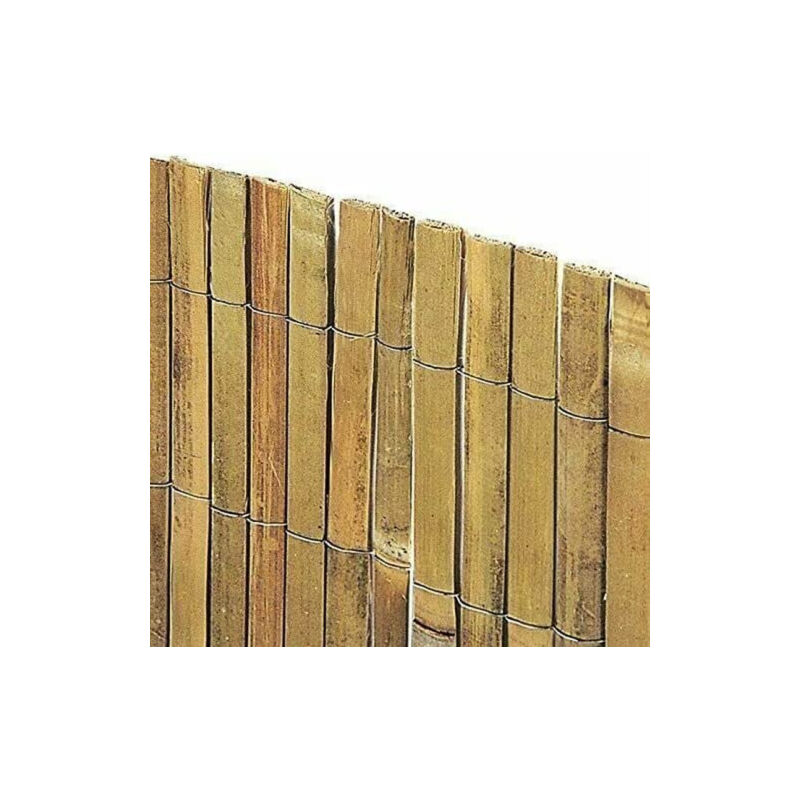 foto del prodotto arella bamboo canniccio mezza canna h 1,5mt x 3mt frangivista ombra