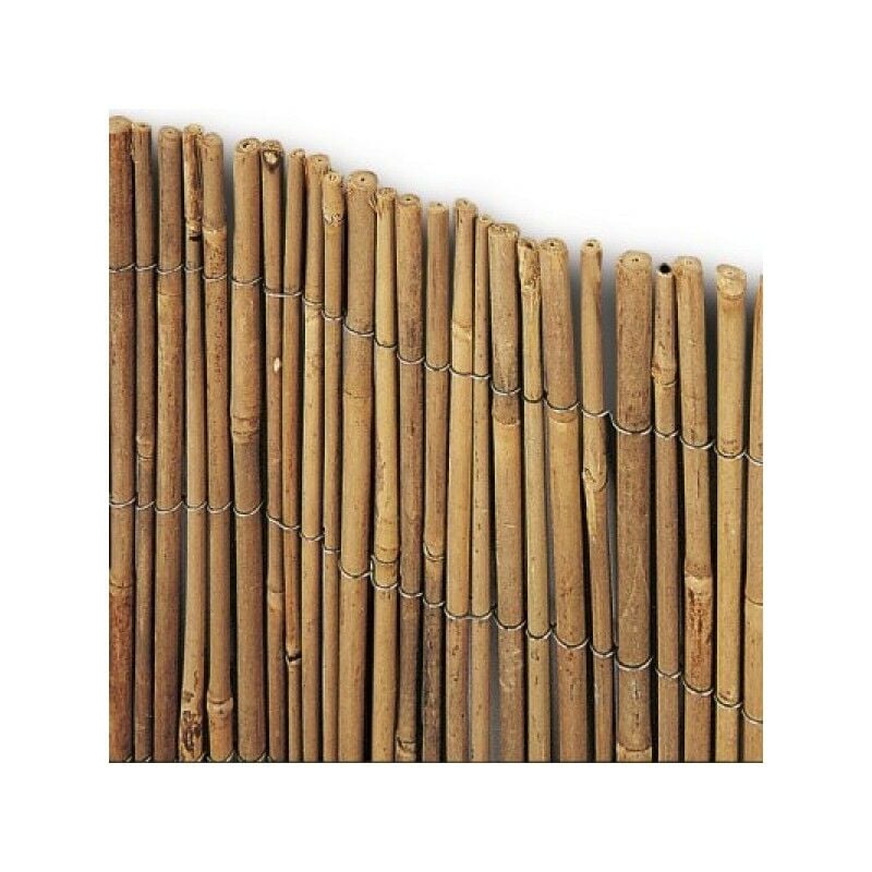 foto del prodotto arella canniccio bamboo naturale standard ombreggiante e frangivista per recinzioni, balconi, terrazzi h m 1x3