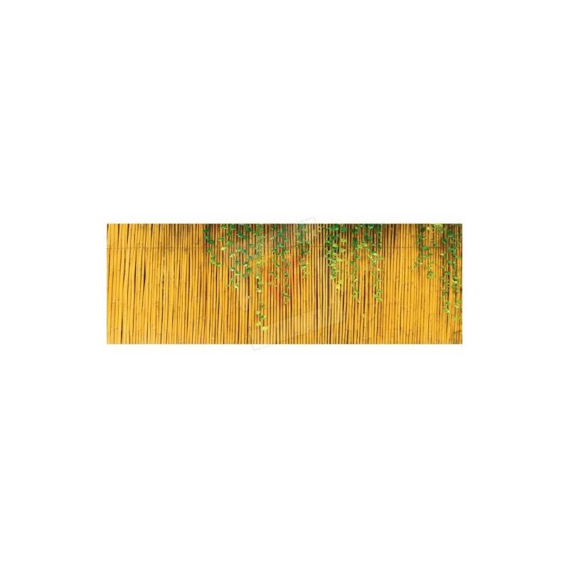 foto del prodotto arella in cannucce di bambu 150x300 frangivista recinzione per cancello