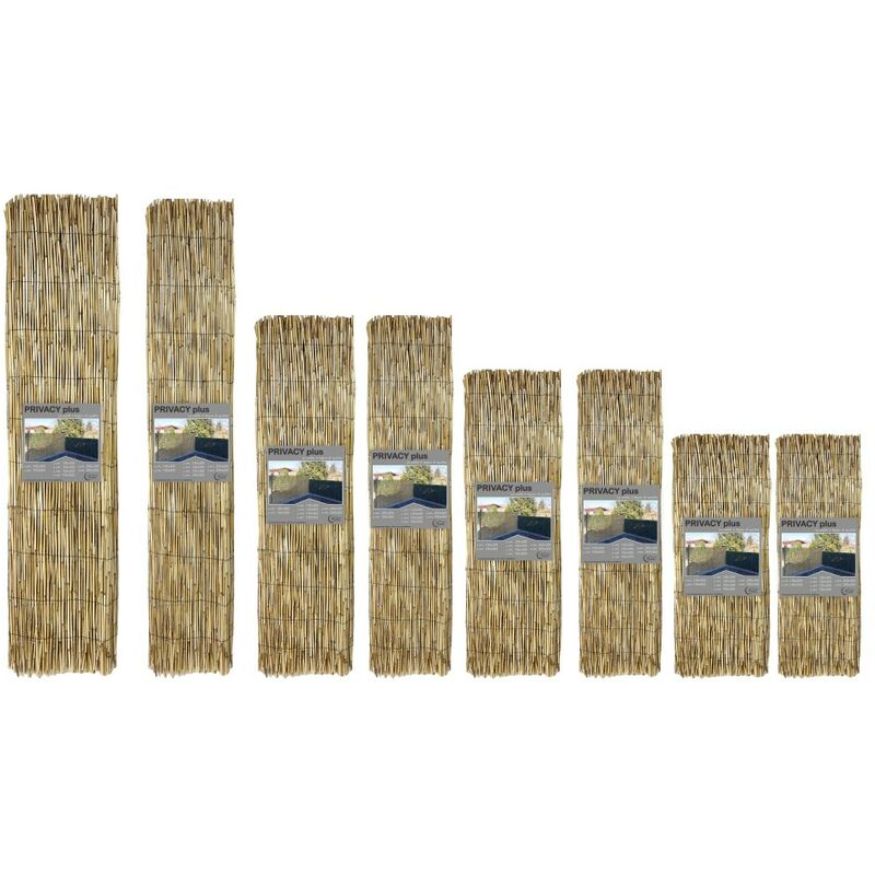foto del prodotto arella privacy plus in bamboo canniccio arelle canne per recinzione ombra in 8 misure cm. 150x300