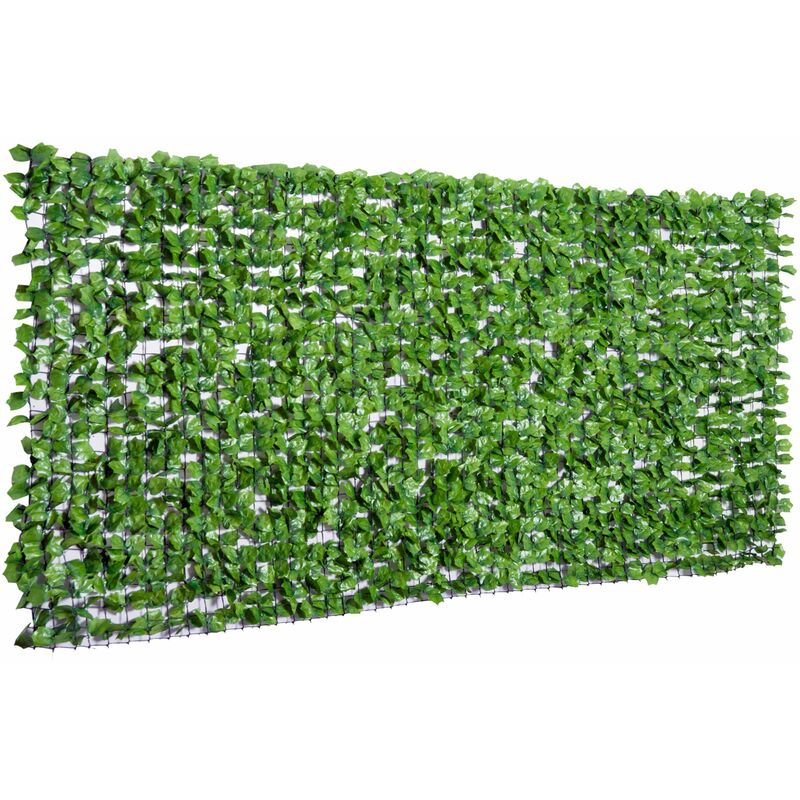 foto del prodotto arella siepe artificiale per balcone e giardino 300x150 cm in pe verde