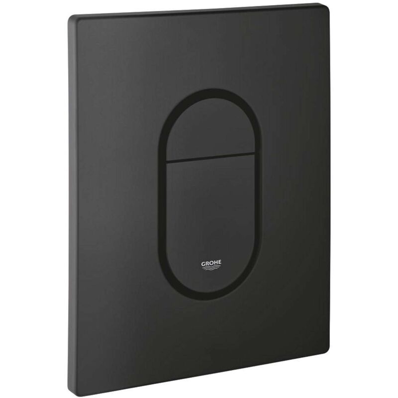 foto del prodotto arena cosmopolitan placca di comando wc, phantom black 38844kf0 grohe