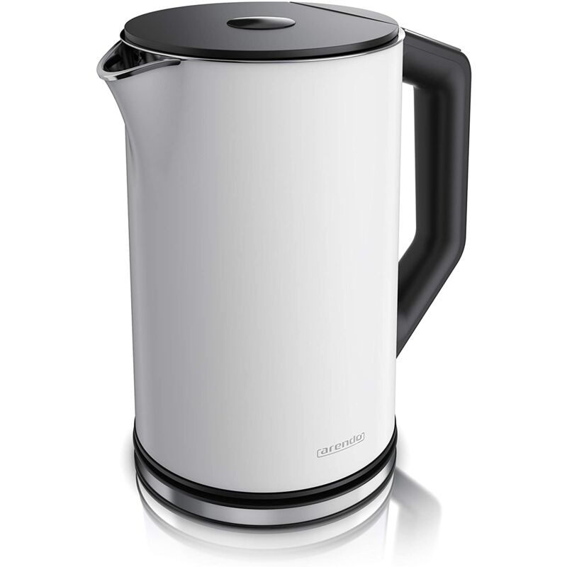 foto del prodotto arendo bollitore acqua elettrico da 1.5l 2200w eco controllo temperatura temperatura regolabile 40 100 c parete doppia in acciaio