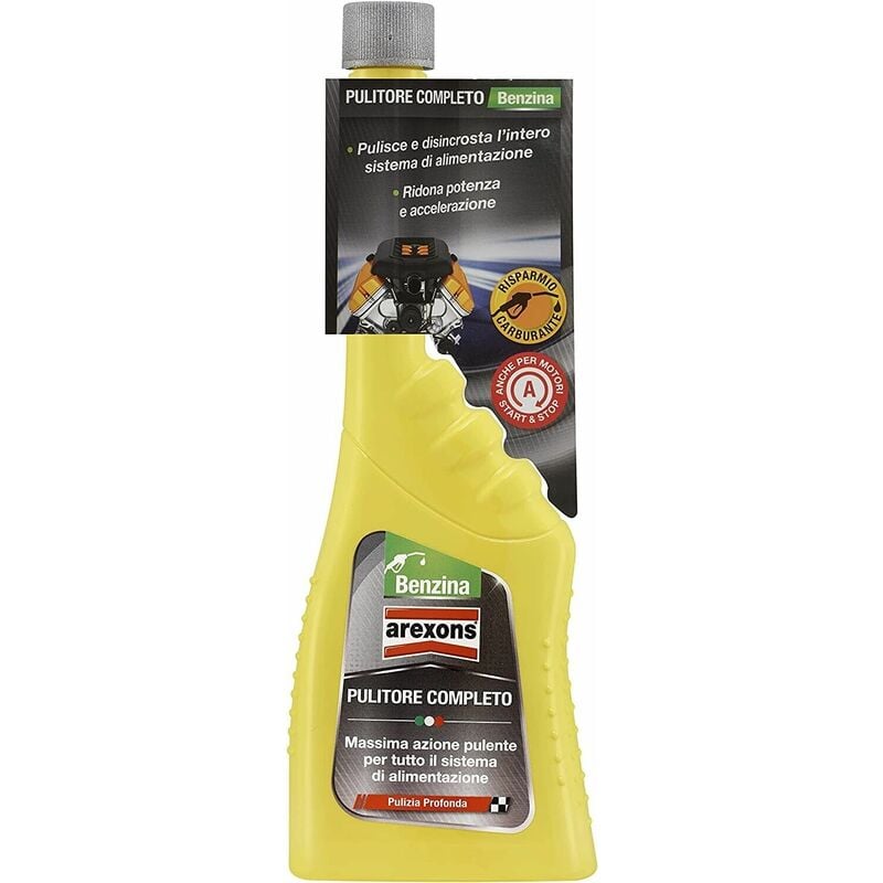 foto del prodotto arexons additivo pulitore benzina completo motore auto alimentazione 250 ml cod. 9794
