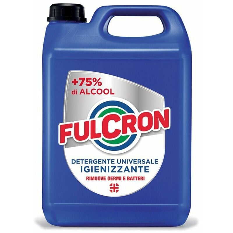 foto del prodotto arexons detergente universale fulcron igienizzante con 75 di alcol per germi e batteri 5 lt