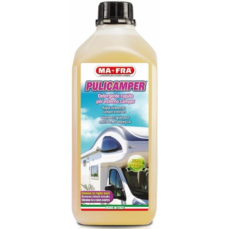 foto del prodotto arexons ma fra pulicamper detergente rapido shampoo per lavaggio manuale camper 2 l