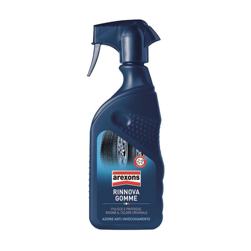foto del prodotto arexons rinnova gomme per auto ml.400 in flacone con nebulizzatore