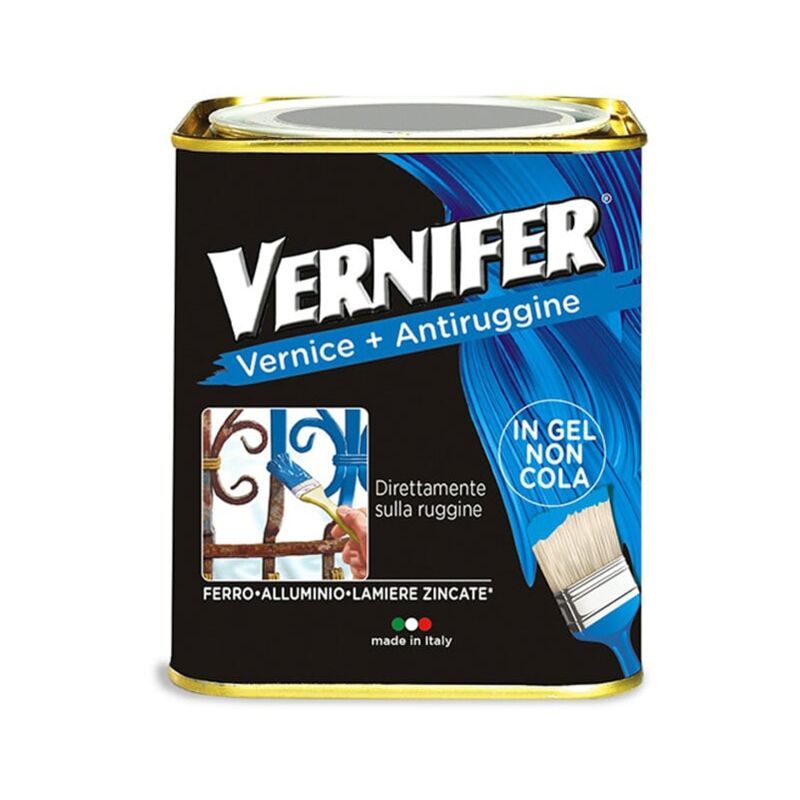foto del prodotto arexons smalto vernifer vernice e antiruggine ml 750 peltro metallizzato