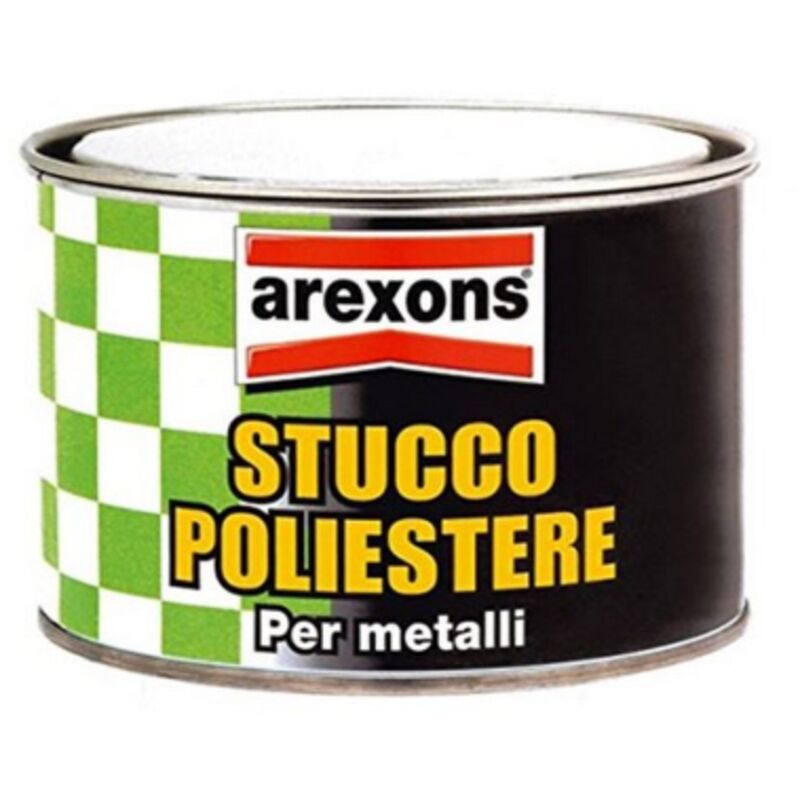 foto del prodotto arexons stucco poliestere per metalli 800 gr resine poliestere