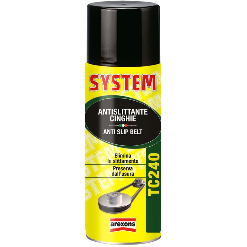 foto del prodotto arexons tc240 antislittante per cinghie spray 400ml