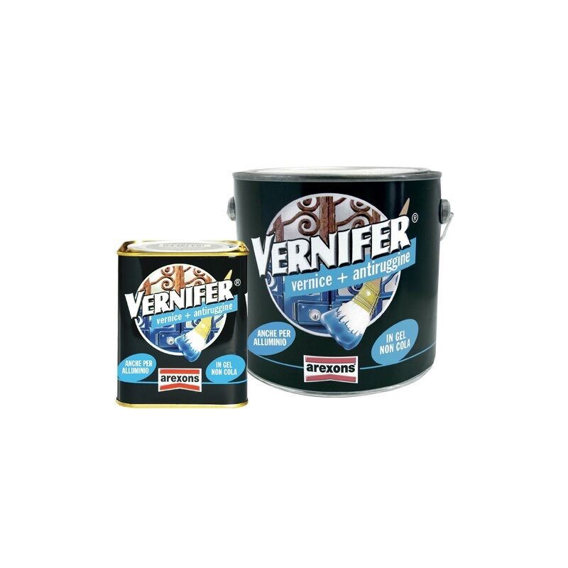 foto del prodotto arexons vernice vernifer completa di antiruggine gel ml. 750 vernice antiruggine