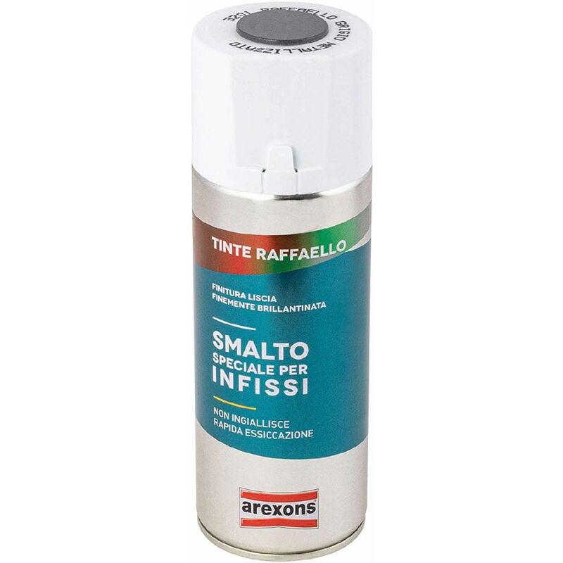 foto del prodotto arexonssmalto spray speciale infissi ml. 400 marrone metallizzato