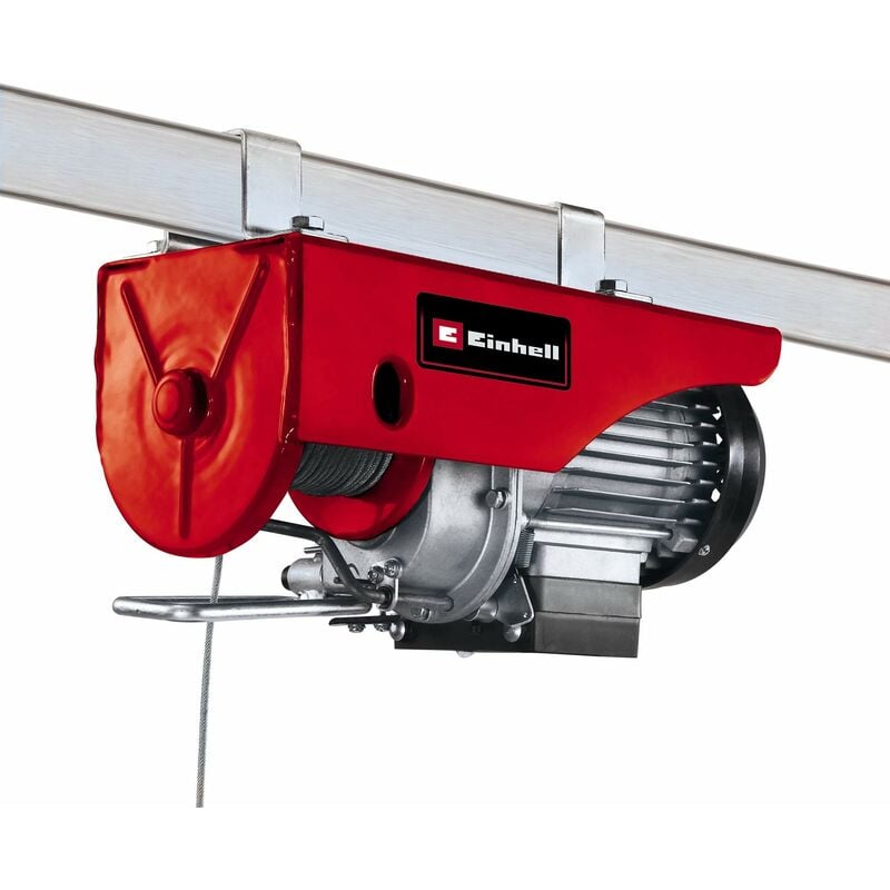 foto del prodotto argano tc eh 250 230 v, portata con rullo guida 250 kg, 500 w, hub altezza 11,5 m, 12 m fune metallica einhell