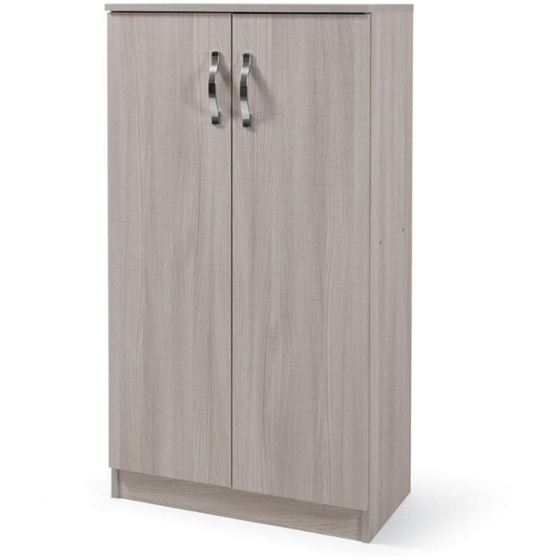 foto del prodotto argonauta armadio scarpiera multiuso olmo in legno nobilitato 2 ante h130x71x38 cm