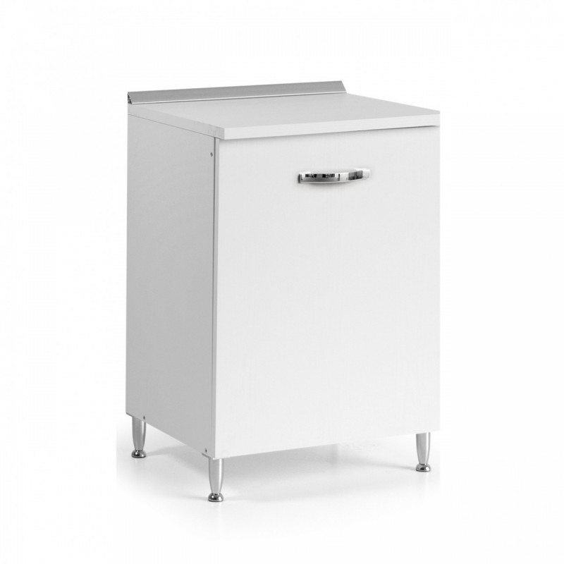 foto del prodotto argonauta base per cucina con 1 anta colore bianco frassinato cm 60x50xh 85
