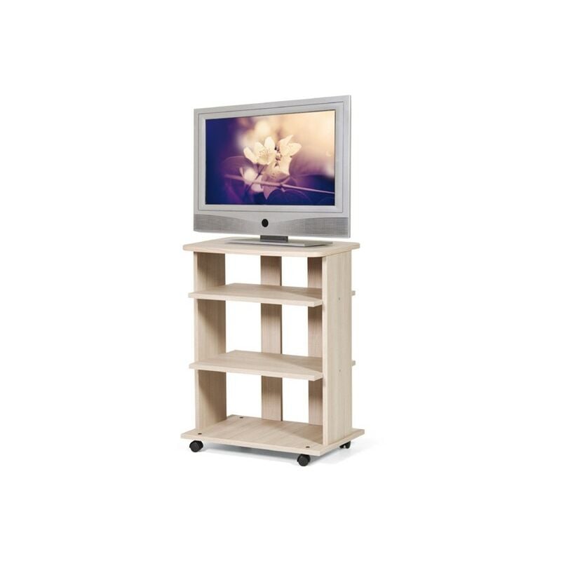 foto del prodotto argonauta carrello porta tv olmo 3 ripiani c rotelle cm 60x45xh 81