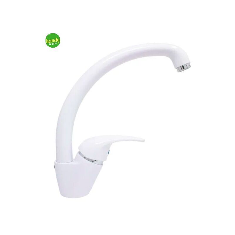 foto del prodotto argonauta miscelatore paffoni monocomando lavello bianco serie nettuno