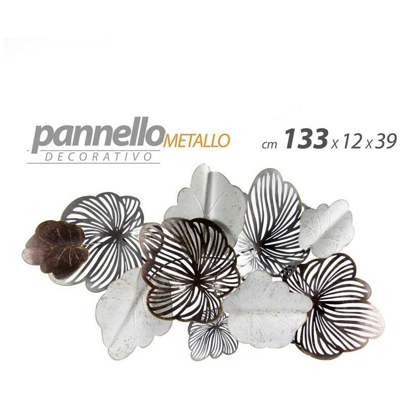 foto del prodotto argonauta pannello decorativo in metallo da parete quadro cm 133 x 69 x 12