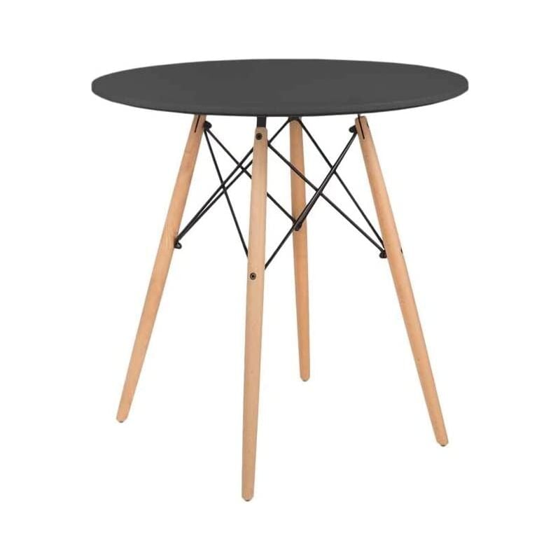 foto del prodotto argonauta urban industrialtavolo tdo in mdf 80 x h74 cm in colore nero
