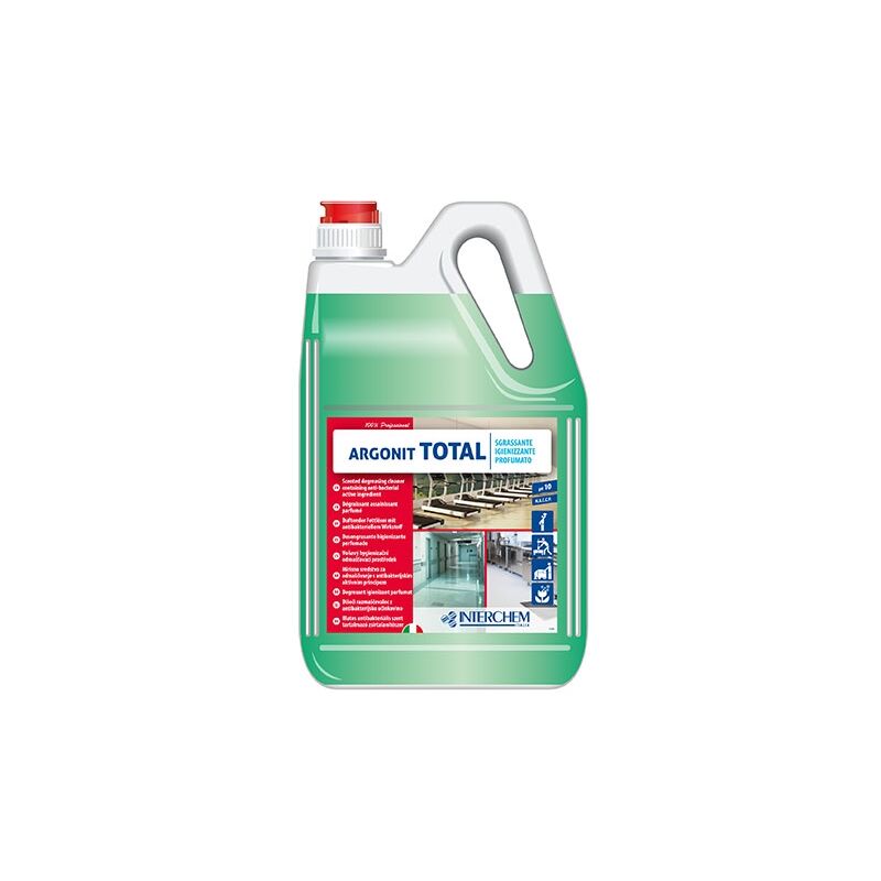 foto del prodotto argonit total detergente pavimenti sgrassante igienizzante profumato 5 kg
