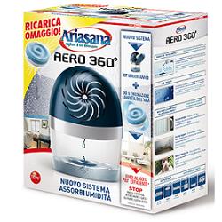 foto del prodotto ariasana aero 360 kit assorbiumidit ricarica tab da 450 g
