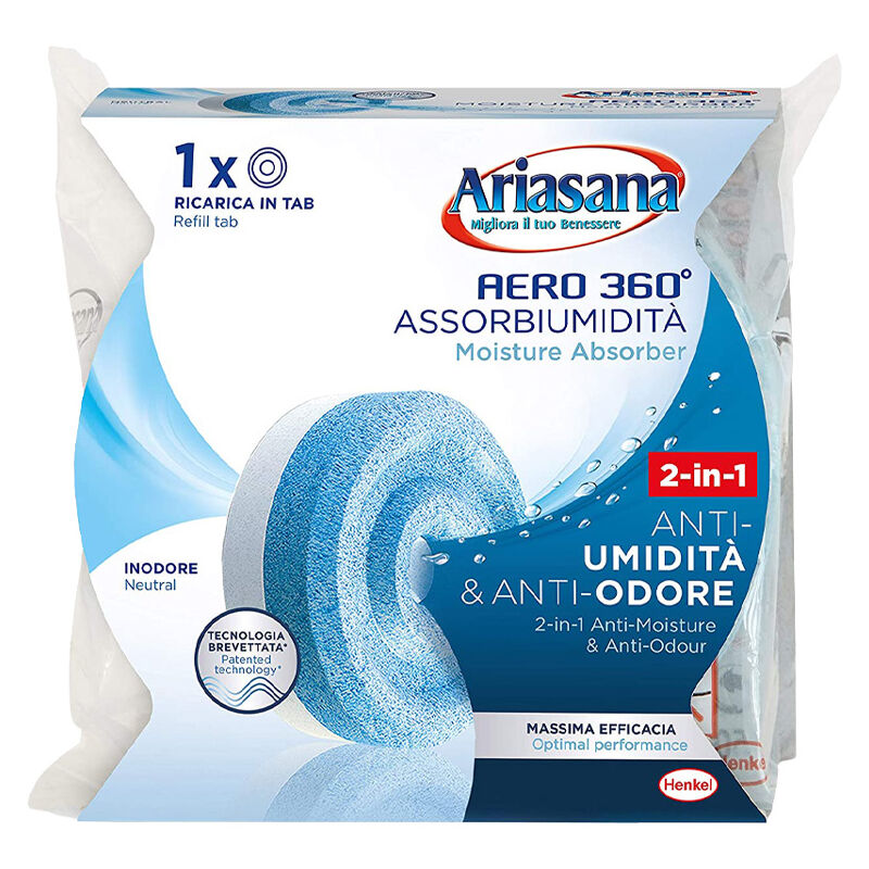 foto del prodotto ariasana ricarica tab assorbi umidit deumidificatore aero 360