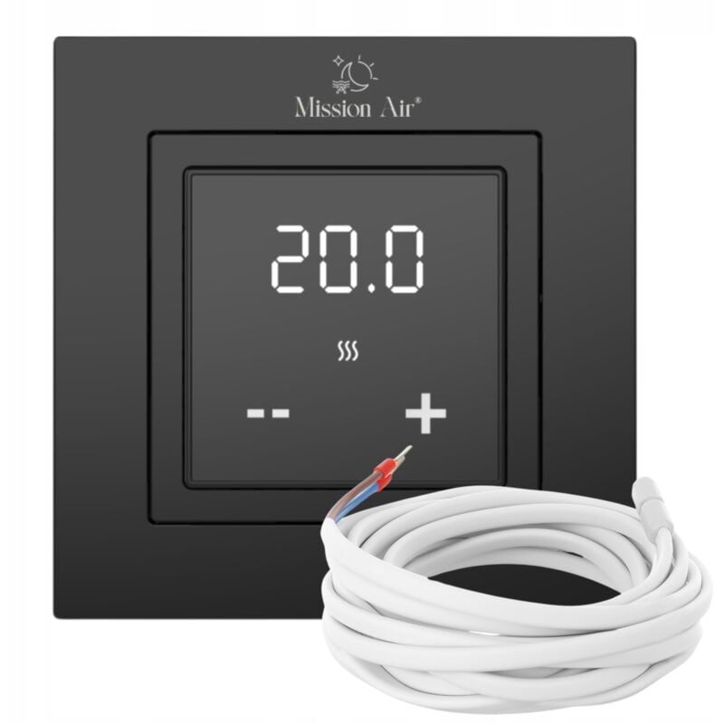 foto del prodotto aries lcd controller digitale nero