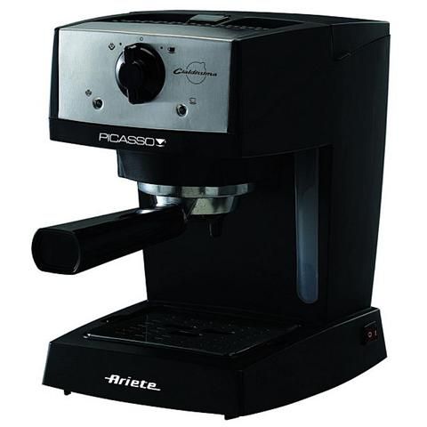 foto del prodotto ariete 1366 picasso cialdissima macchina da caff espresso compatibile con caff in polvere e cialde ese 15 bar 850 watt nero