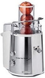foto del prodotto ariete 173 centrika metal centrifuga per estrarre succo di frutta e verdura beccuccio salvagoccia acciaio inox 700 watt bianco e argento
