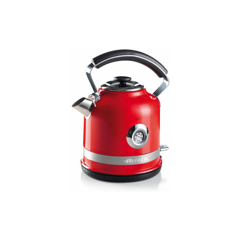 foto del prodotto ariete 2854 bollitore elettrico 1,7 l 2000 w nero, rosso