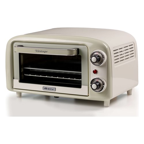foto del prodotto ariete 3919 forno elettrico vintage, 800w, capacit 10l, doppio vetro, retr , beige