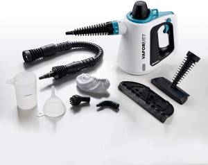 foto del prodotto ariete 4137 pistola a vapore multifunzione vapor jet vapore pronto in 3 minuti pressione 3,5 bar kit di accessori in dotazione