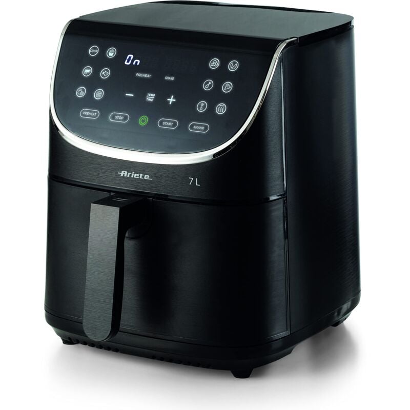 foto del prodotto ariete 4627 airy fryer 7l, friggitrice ad aria, 1800 w, capacit 7l, capacit di cottura 2,8kg, 12 programmi preimpostati, funzione max crisp,