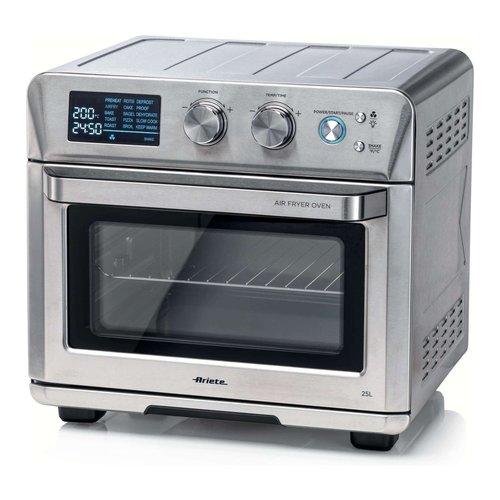foto del prodotto ariete 4629 forno friggitrice ad aria 25l, 1700 w, capacit 25l, 15 funzioni di cottura, multifunzione, temperatura fino a 230 , silver