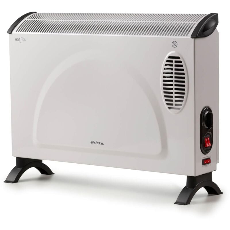 foto del prodotto ariete 8210 termoconvettore, 800w 200w, 3 livelli di potenza, termostato regolabile, protezione da surriscaldamento, silenzioso, risparmio