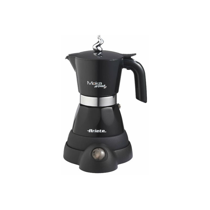 foto del prodotto ariete caffettiera elettrica 1358 11 400 w nero 4 tazze