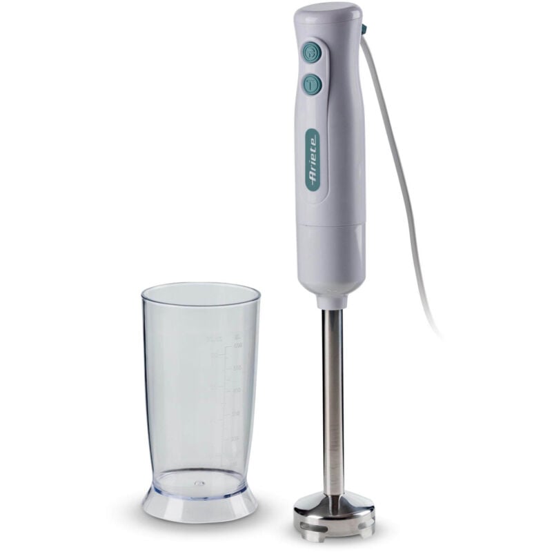 foto del prodotto ariete frullatore ad immersione 601 bianco celete 700w 8003705121171