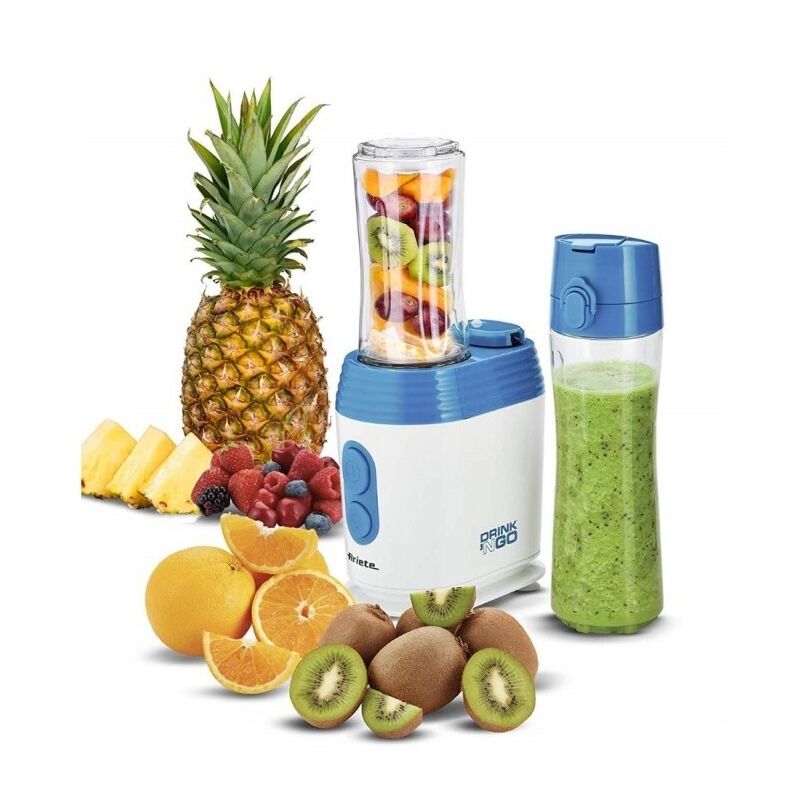 foto del prodotto ariete frullatore con 2 bottiglie portatili drinkngo vacuum 350 w
