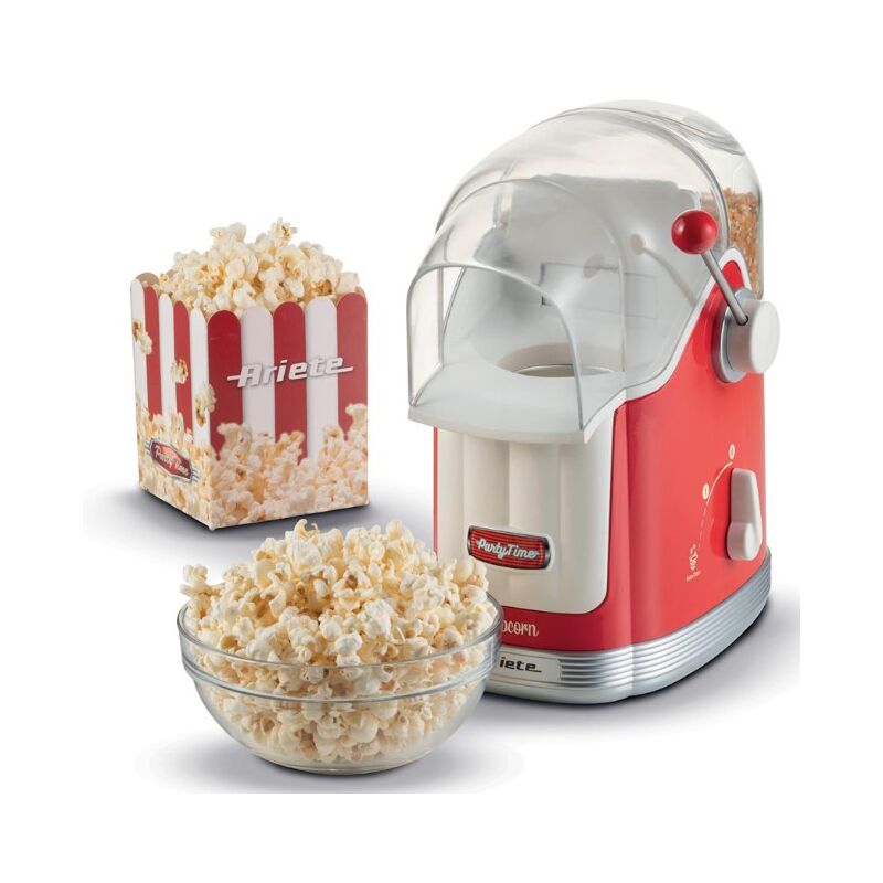 foto del prodotto ariete pop corn maker party time rosso