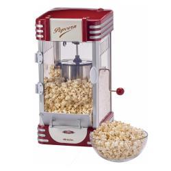 foto del prodotto ariete popcorn popper xl party time 2953, macchina pop corn, 700gr di pop corn in meno di 2 minuti, rosso