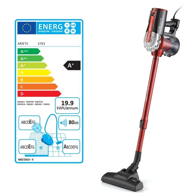 foto del prodotto ariete scopa elettrica 2 in 1 aspirabriciole aspirapolvere 2761