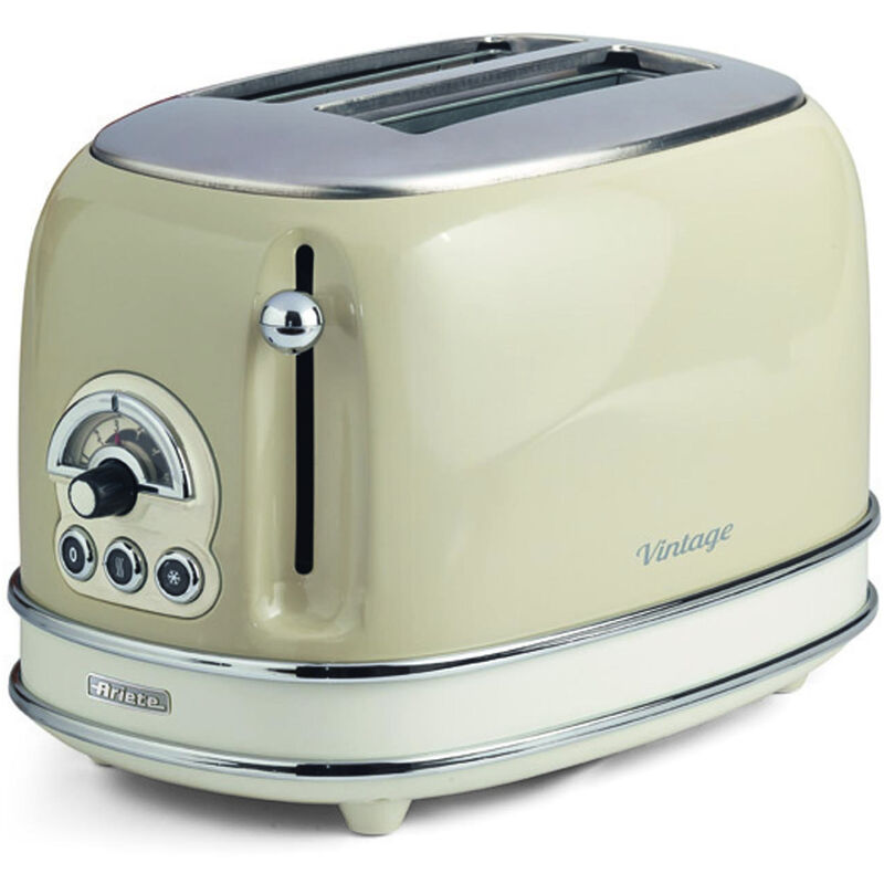 foto del prodotto ariete tostapane a 2 scomparti 810w beige 155 1