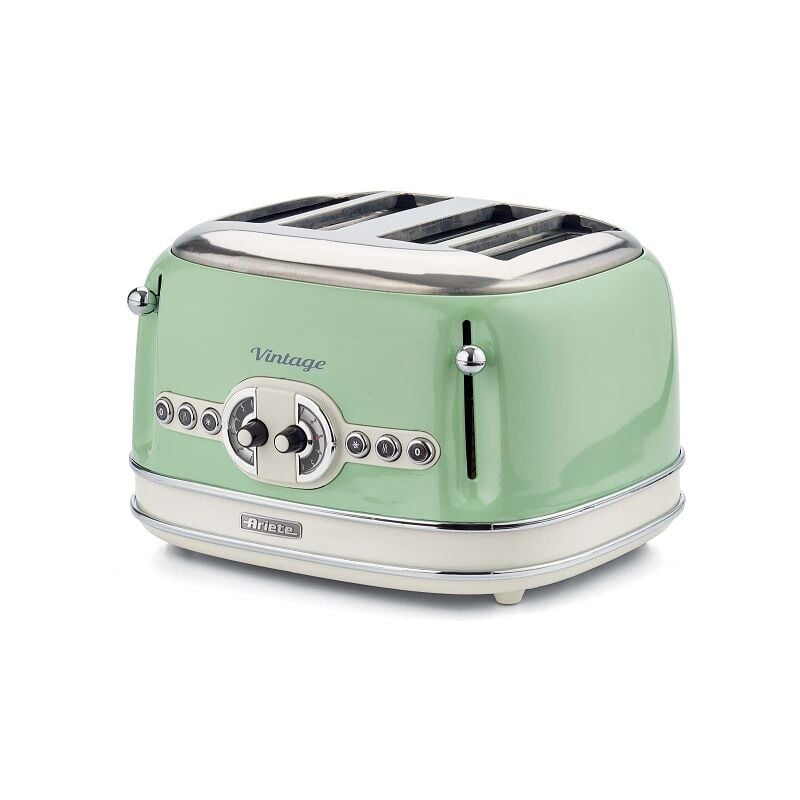 foto del prodotto ariete tostapane vintage verde 156