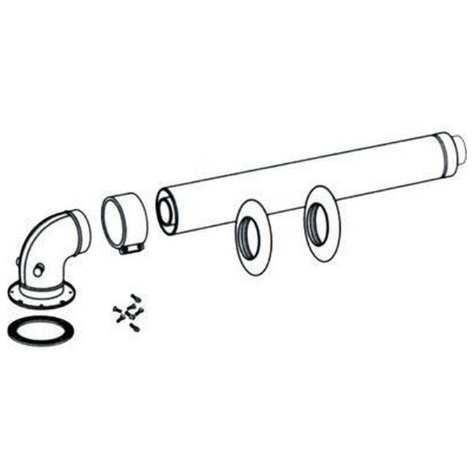 foto del prodotto ariston 3318000 kit scarico 60 100 l1000