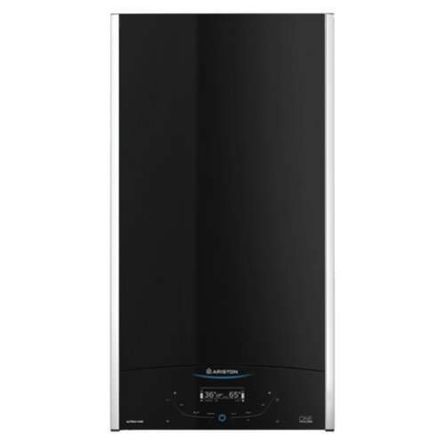 foto del prodotto ariston alteas one net 35 verticale senza serbatoio istantaneo sistema di caldaia combinato nero