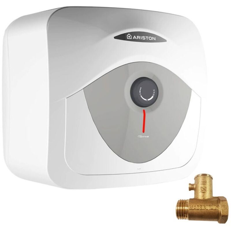 foto del prodotto ariston group - scaldabagno elettrico ariston andris rs 10u 3 eu 10 litri sottolavello 3100330