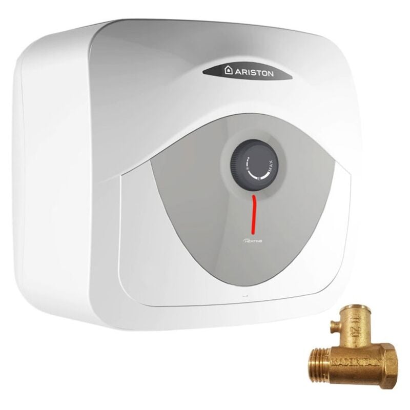 foto del prodotto ariston group - scaldabagno elettrico ariston andris rs 15 3 eu 15 litri sopralavello 3100334